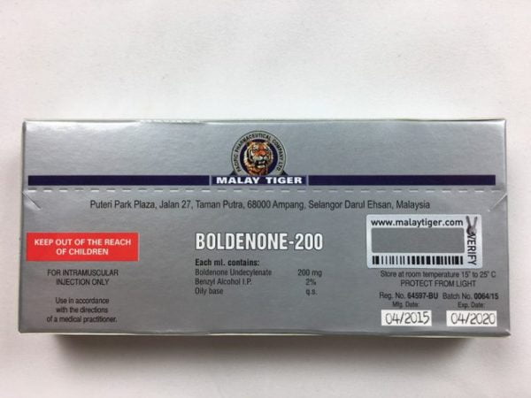 BOLDENONE-200 tył opakowania