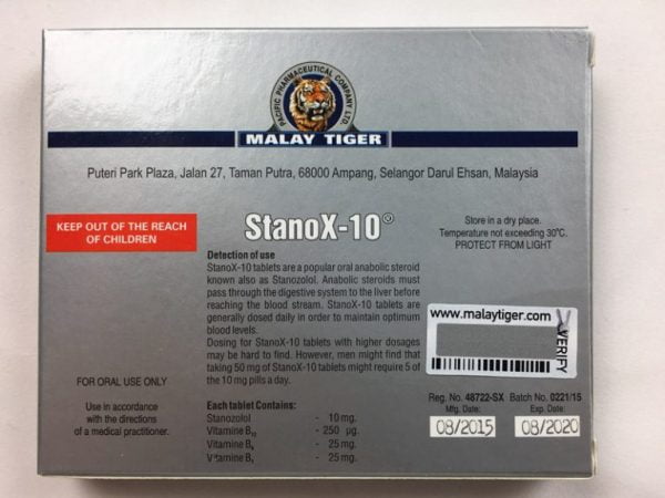 STANOX-10 tył opakowanie