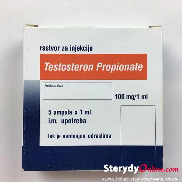 Testosteron Propionate opakowanie