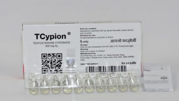 tył opakowania TCypion 200 mg IONS