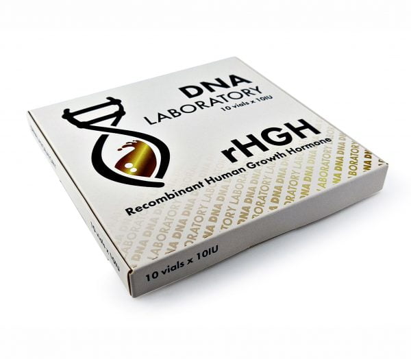 rHGH 10vials x 10 IU DNA Laboratory